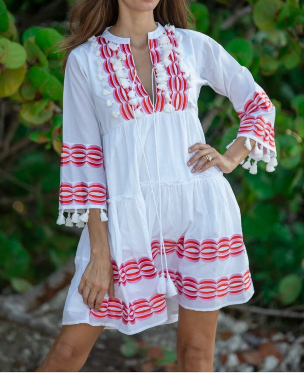 Bindu Fernanda Dress In Pink XS